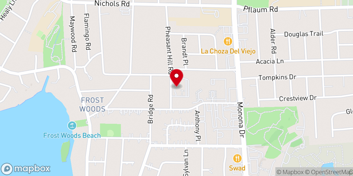 Map showing location of St Stephen's Lutheran Church