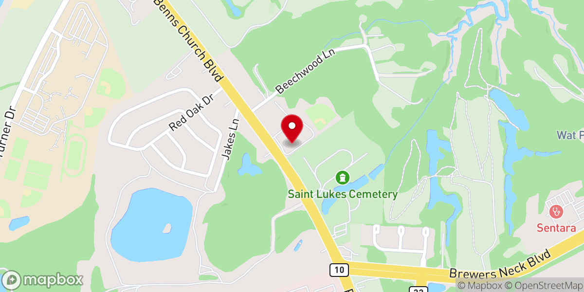 Map showing location of Harbor Light Academy