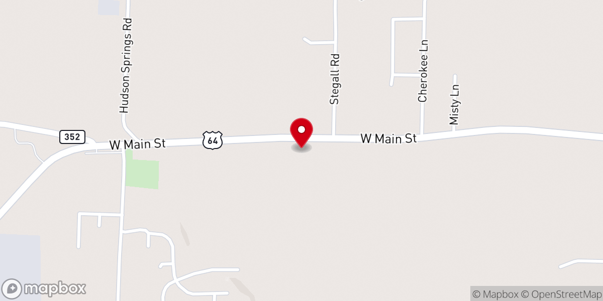 Map showing location of Calvary Apostolic Church of Clarksville