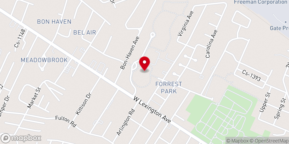 Map showing location of Legacy Grove Park