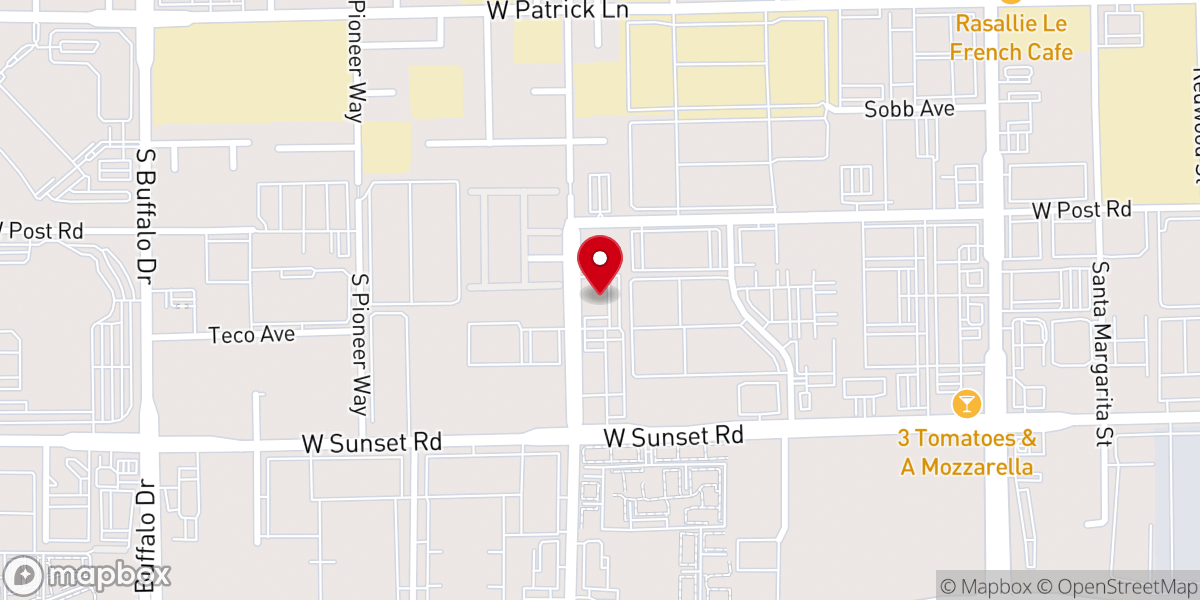 Map showing location of Life Baptist Church