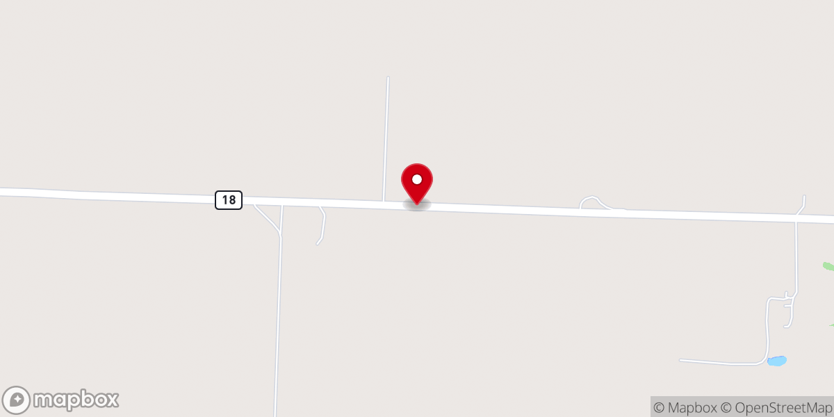 Map showing location of Fairview Baptist Church Butler Mo.