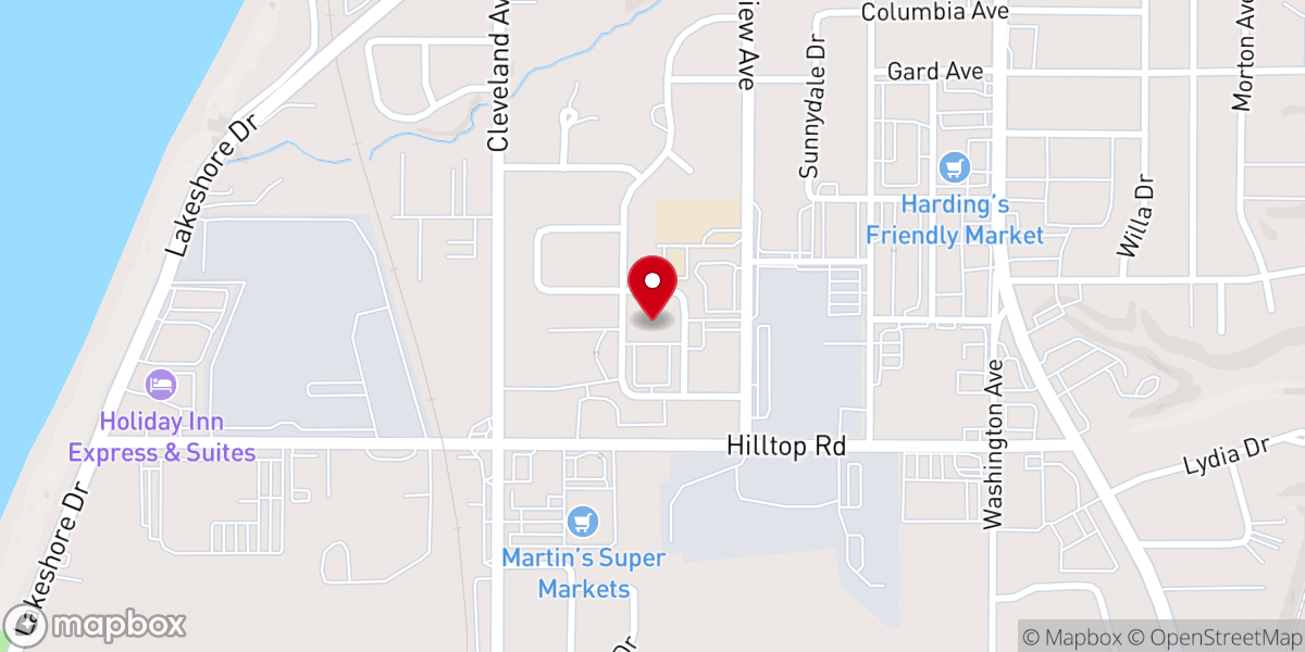 Map showing location of Zion St. Joe UCC