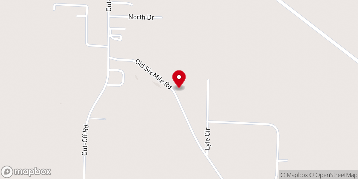 Map showing location of Magnolia Creek Events