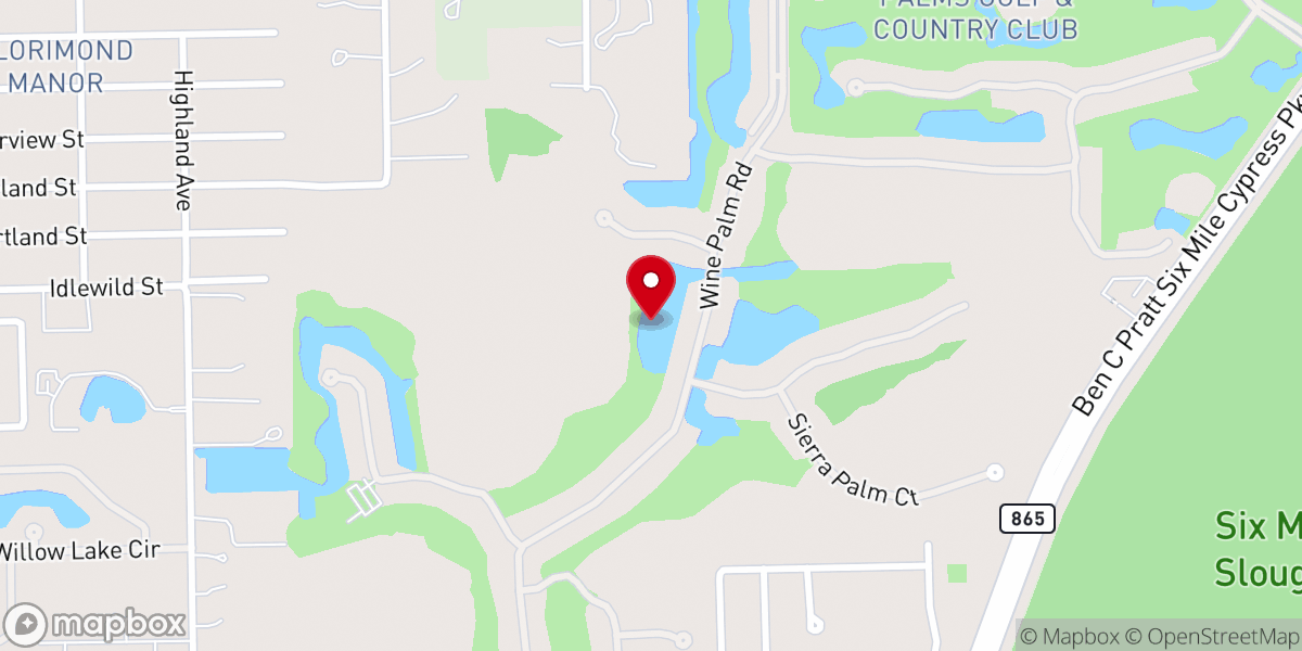 Map showing location of Harvest Field Church Mii Inc