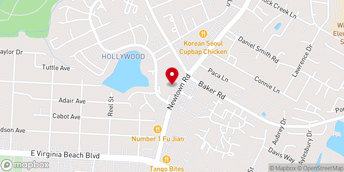 Map showing location of Christian Way Ministries