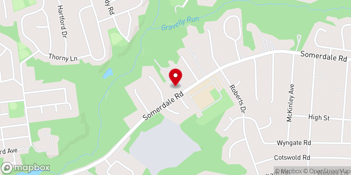 Map showing location of Living Word Bible Fellowship