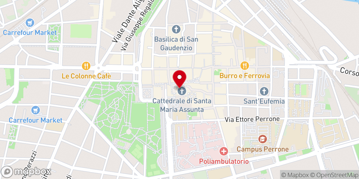 Map showing location of Cattedrale di Santa Maria Assunta