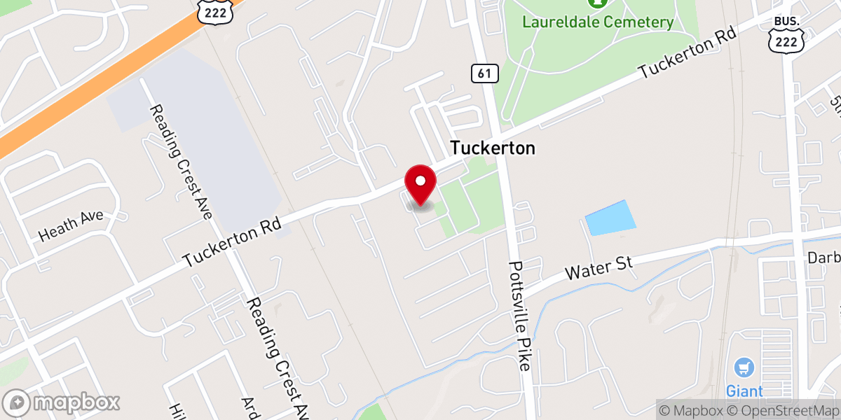 Map showing location of Living Word Fellowship