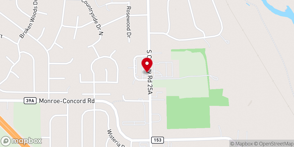 Map showing location of Blessed Lifestyle Ministries