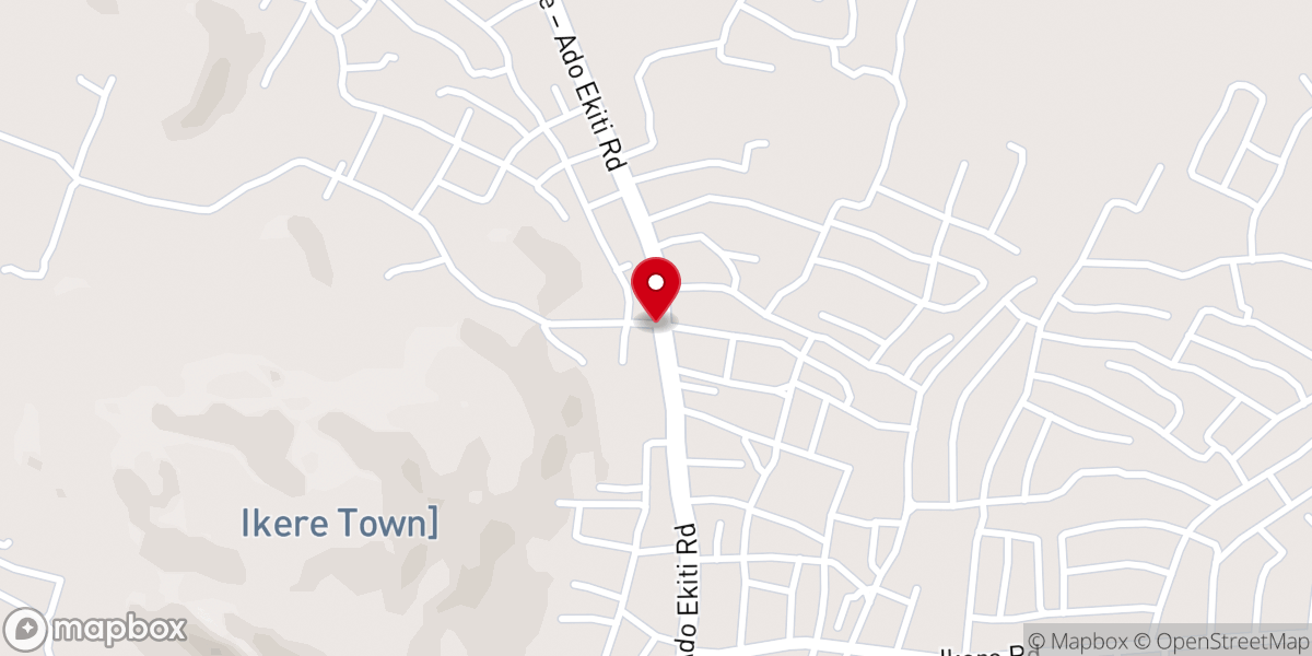 Map showing location of St Peters Anglican Church