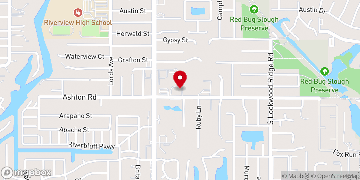 Map showing location of Remnant Church of Sarasota
