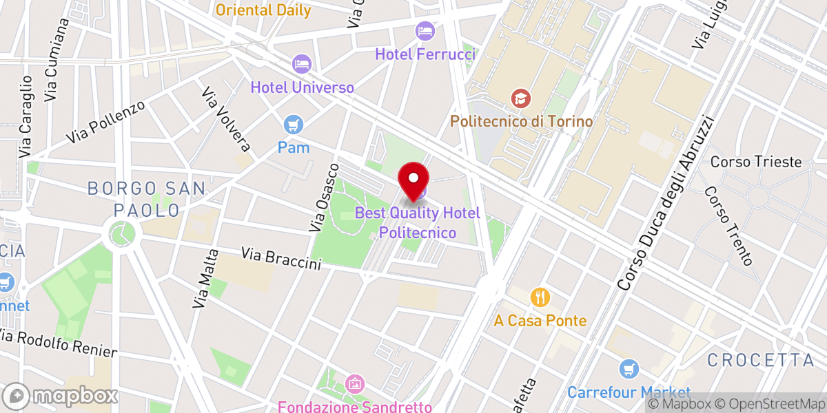 Map showing location of Chiesa cristiana evangelica ADI