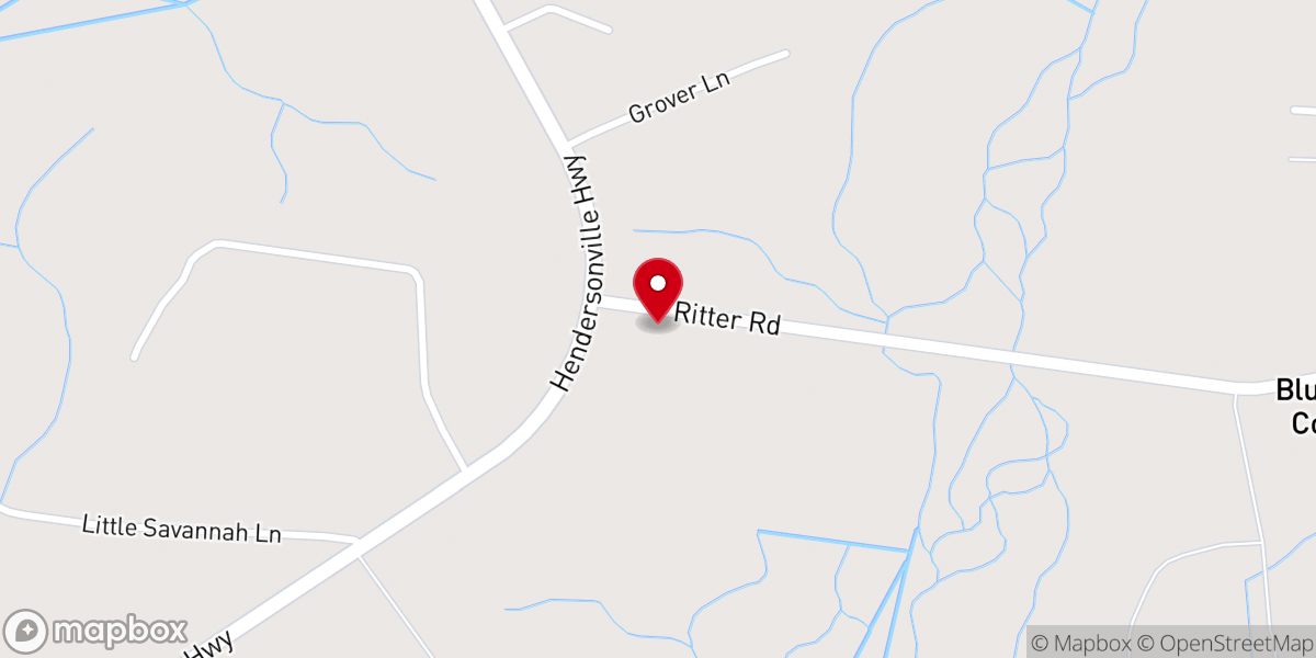 Map showing location of Zion Ame Church
