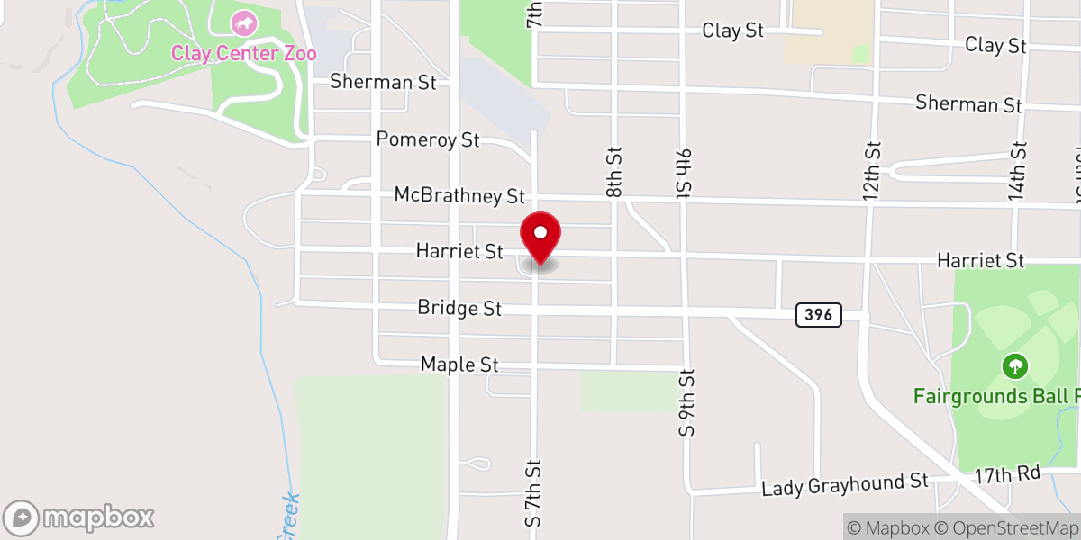 Map showing location of Great Awakenings Inc