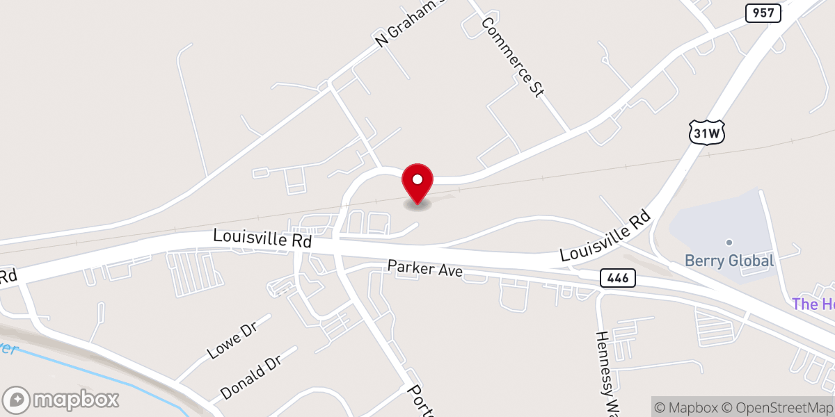 Map showing location of Redeemer Church