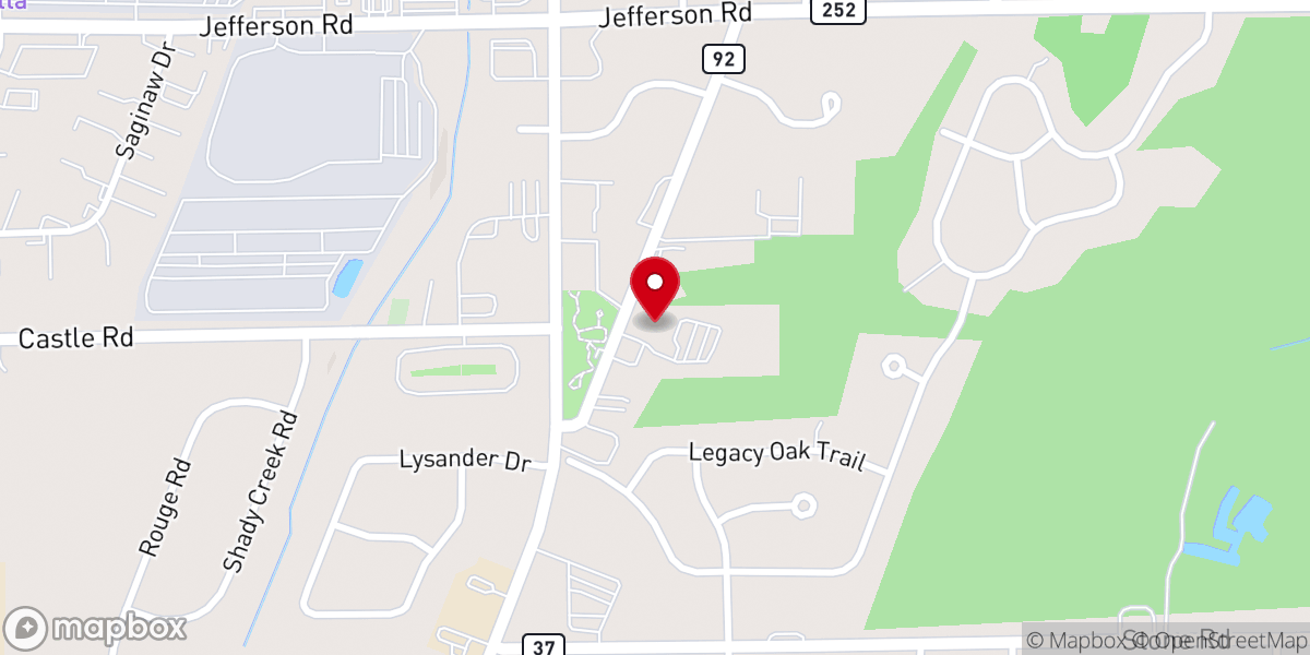 Map showing location of Korean Mission United Methodist Church (KMUMC) of Rochester