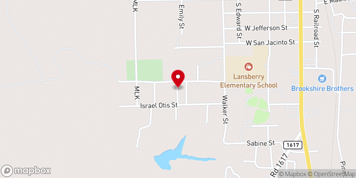 Map showing location of Cleggs Chapel MBC