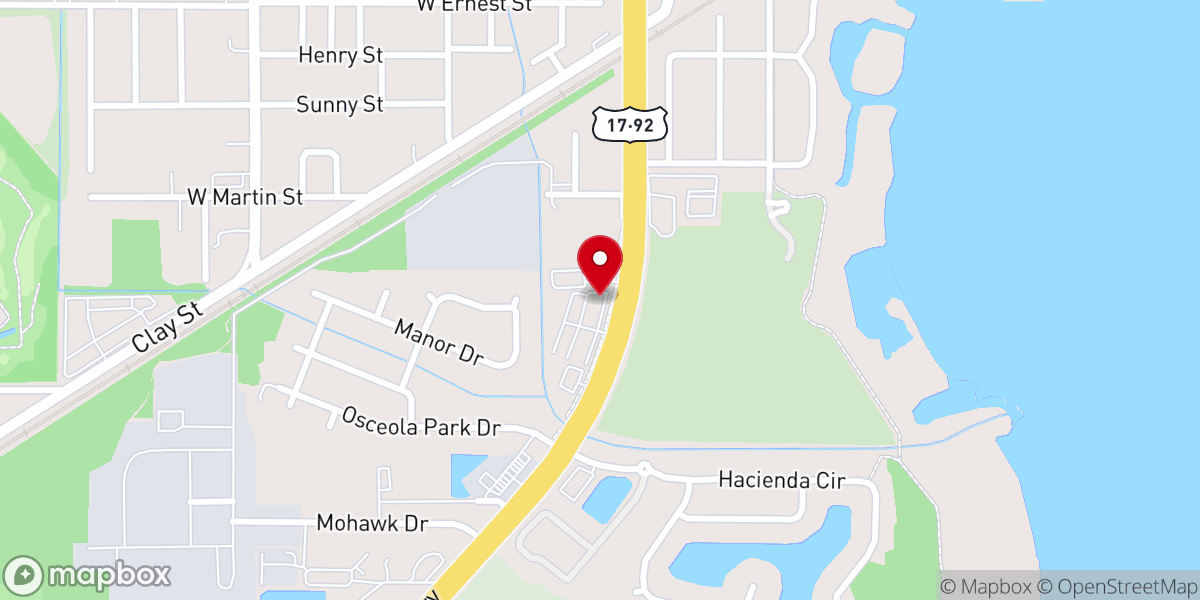Map showing location of Iglesia Cristiana Embajadores de Cristo