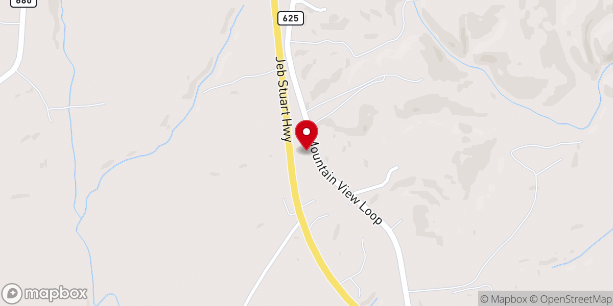 Map showing location of Tatum Macedonia Primitive Baptist Church