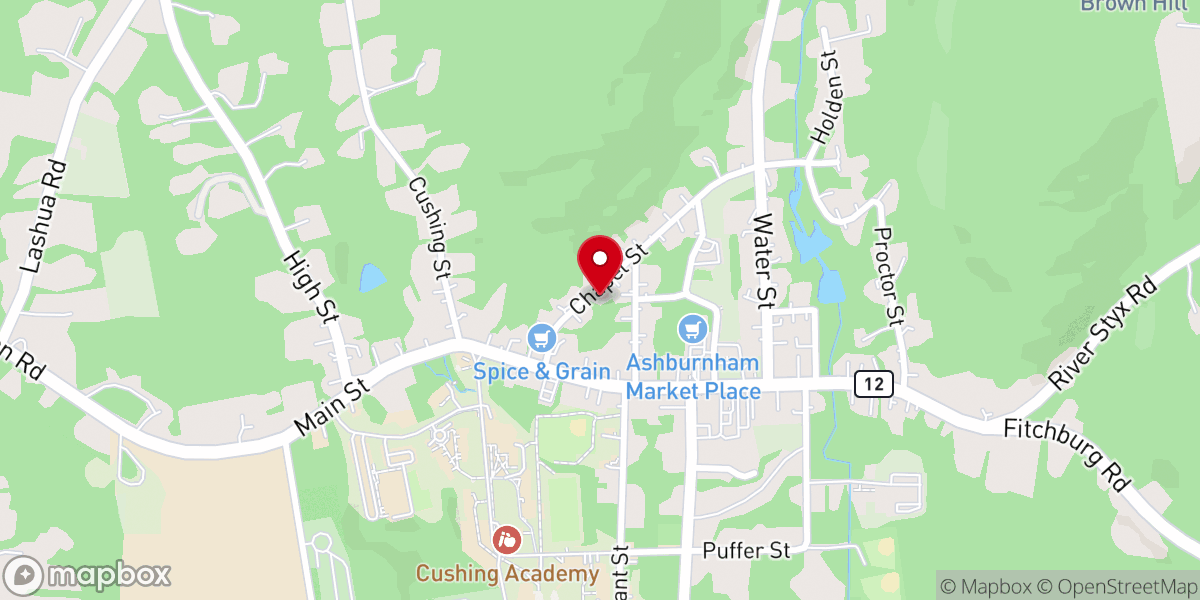 Map showing location of Mary's Family Child Care