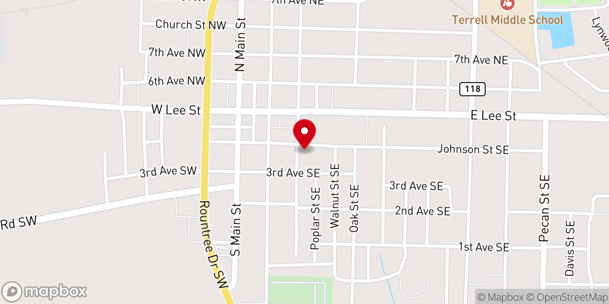 Map showing location of Greater Deliverance Faith Ministries Inc.