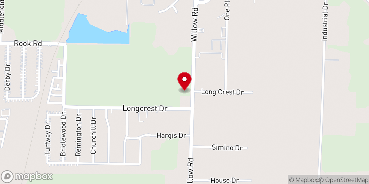 Map showing location of Hay Memorial Church