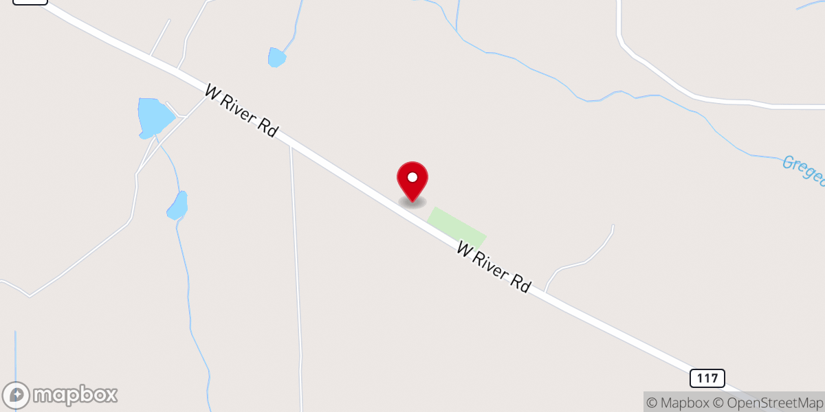 Map showing location of Blockhouse Baptist Church