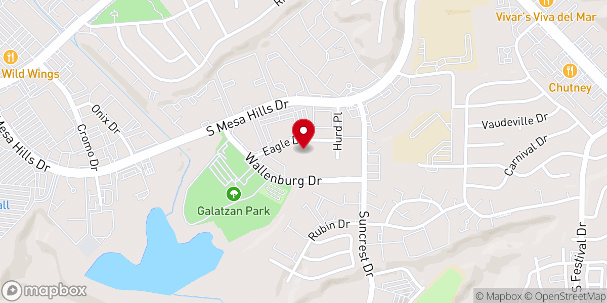 Map showing location of St. Francis Anglican Church