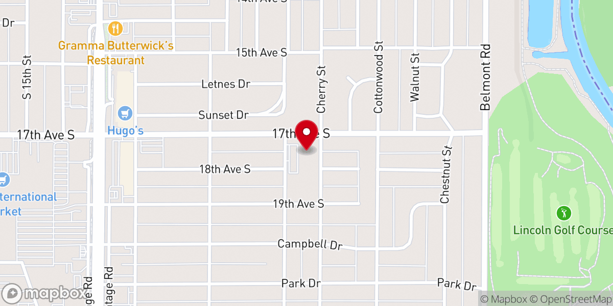 Map showing location of Immanuel Christian Childrens Center