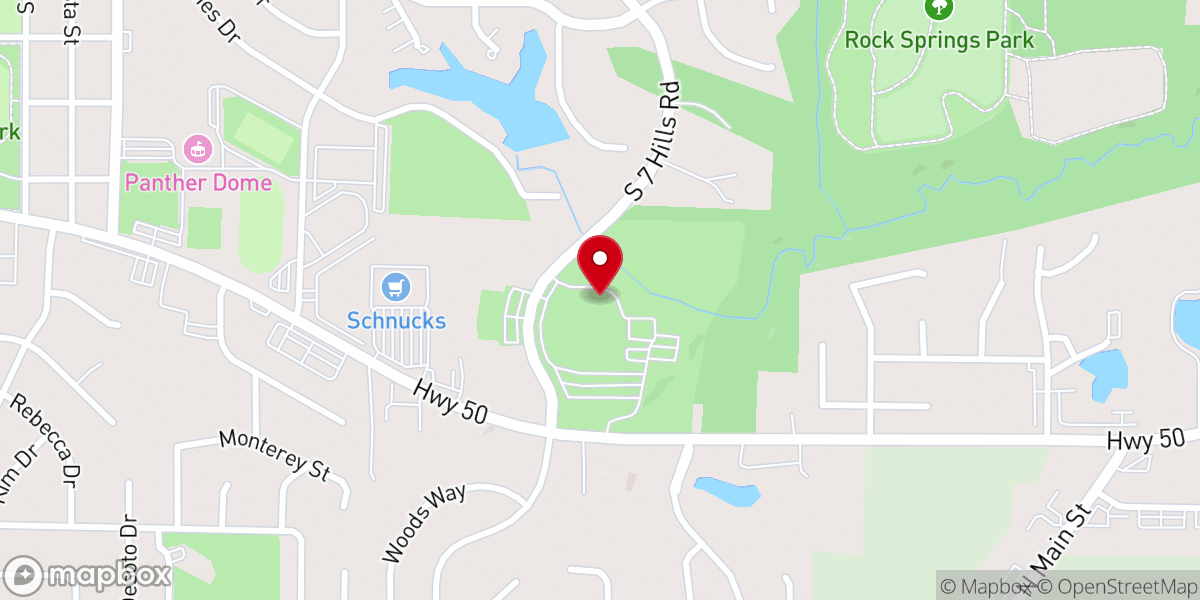 Map showing location of First Students