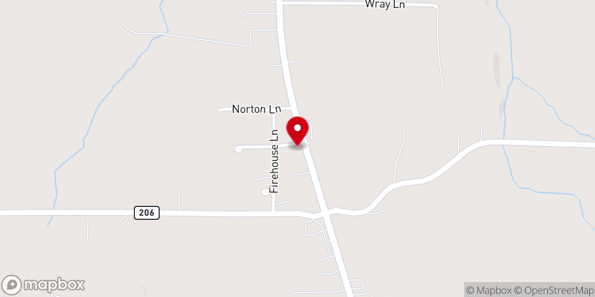 Map showing location of Resurrection Power Ministries