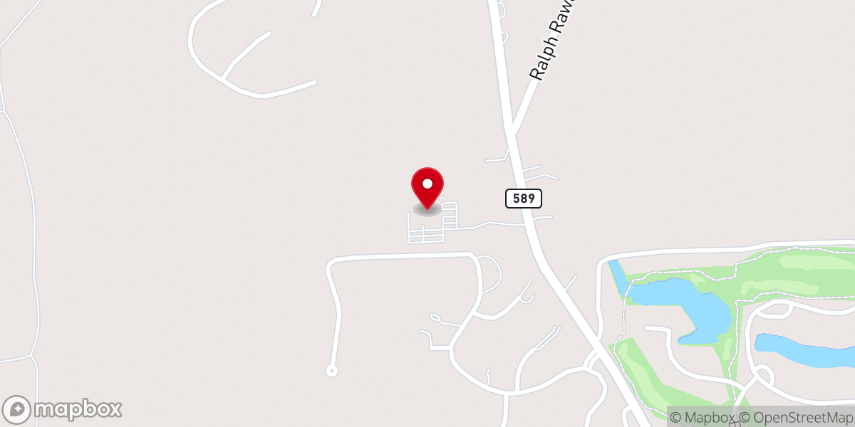 Map showing location of CrossPoint Community Church
