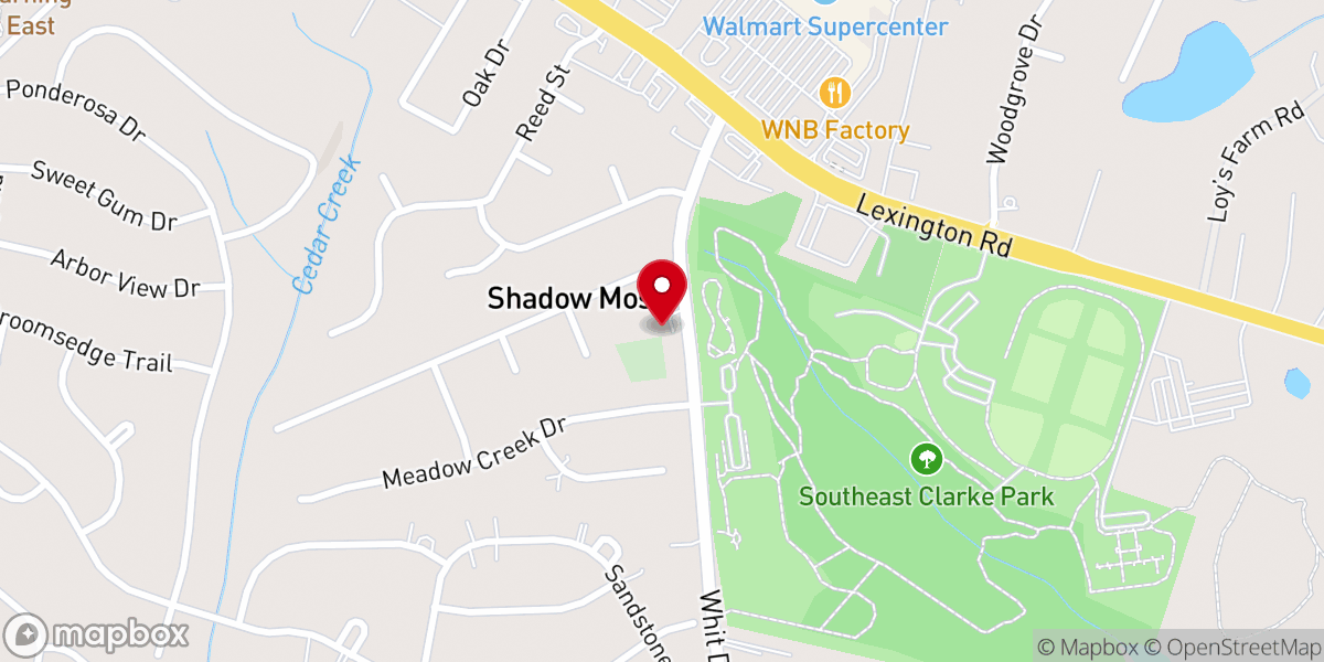 Map showing location of Saint Luke AME Church