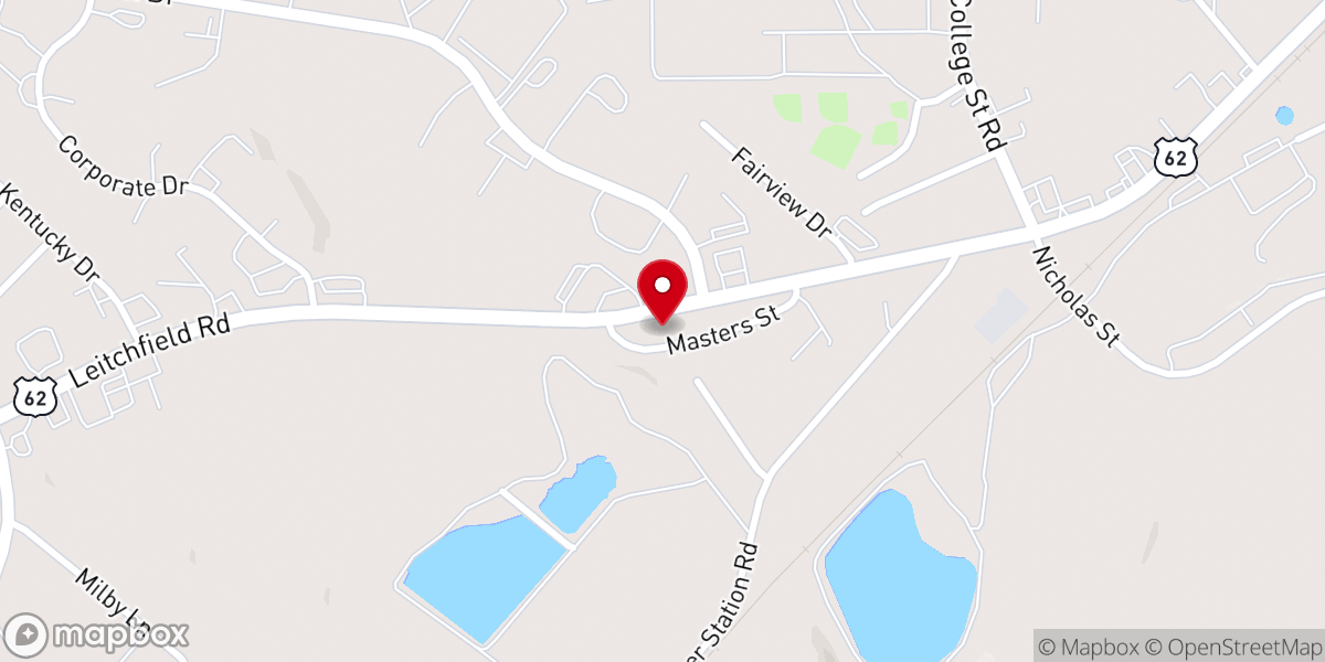 Map showing location of Child Evangelism Fellowship of Kentucky (CEF)