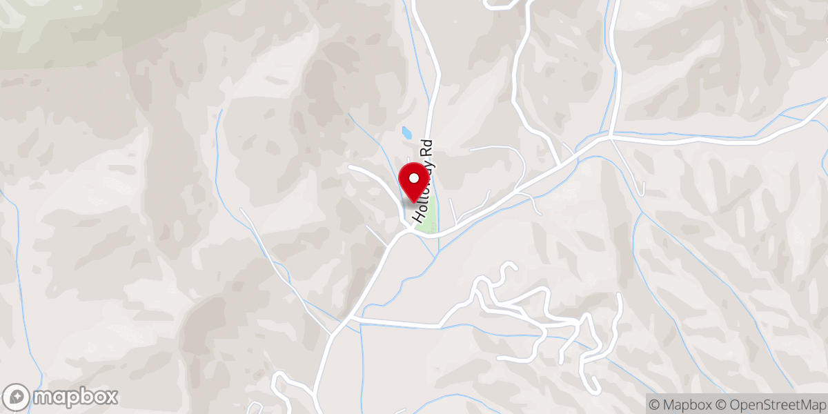 Map showing location of Mountain Creek Baptist Church