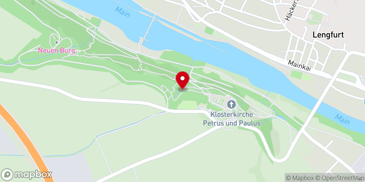 Map showing location of Triefensteiner Wasserfall