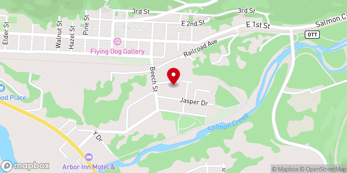 Map showing location of Christian Victory Center