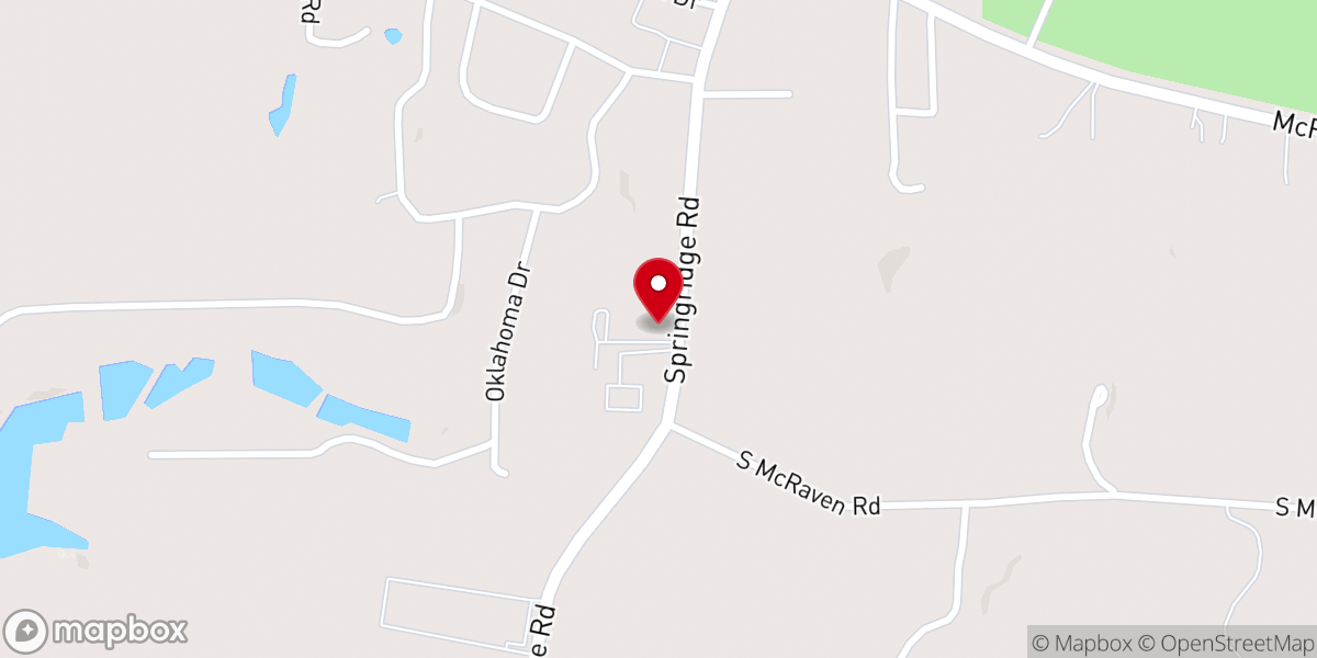 Map showing location of Refreshing Rain Ministries Church of God in Christ