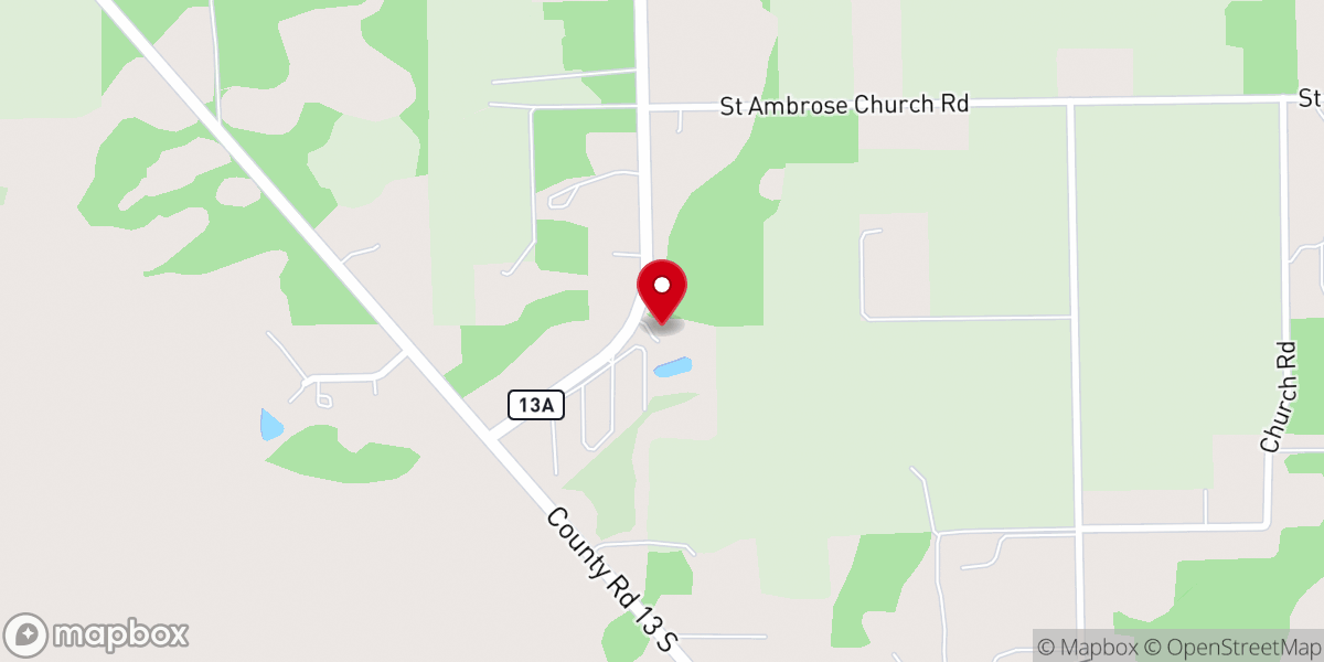 Map showing location of Lifetime Ministry Church