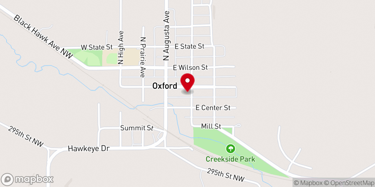 Map showing location of St. Mary's Hall