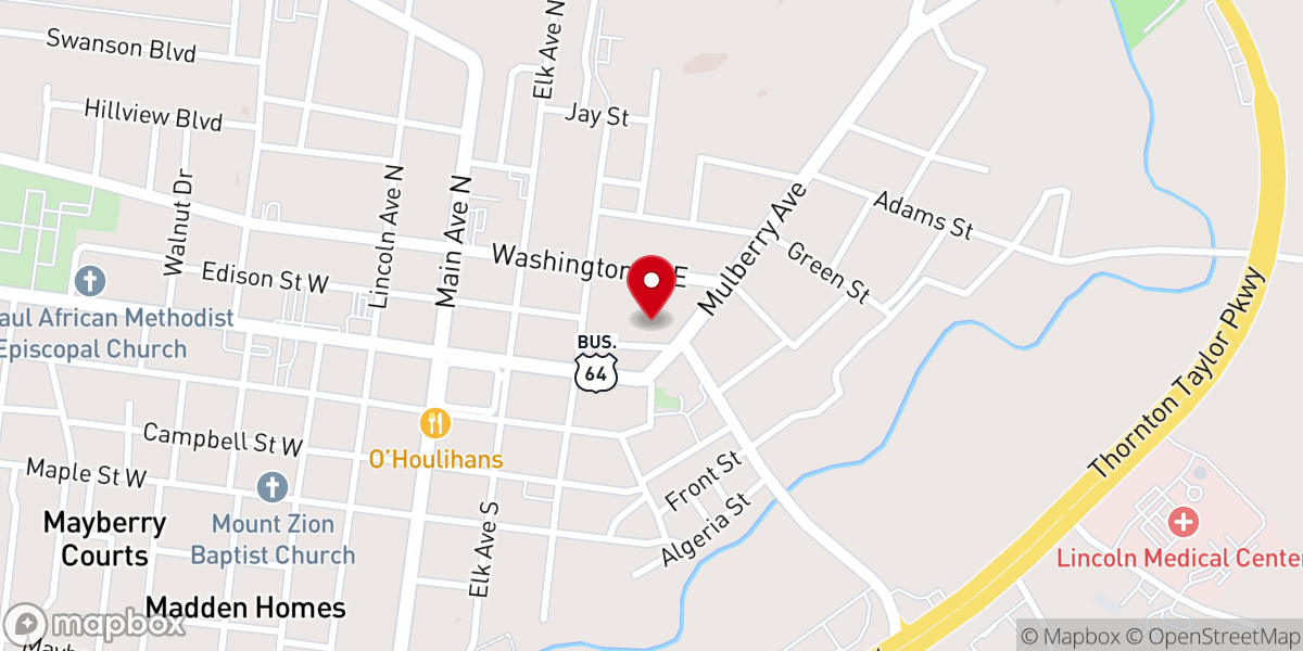 Map showing location of Simply the Truth Inc