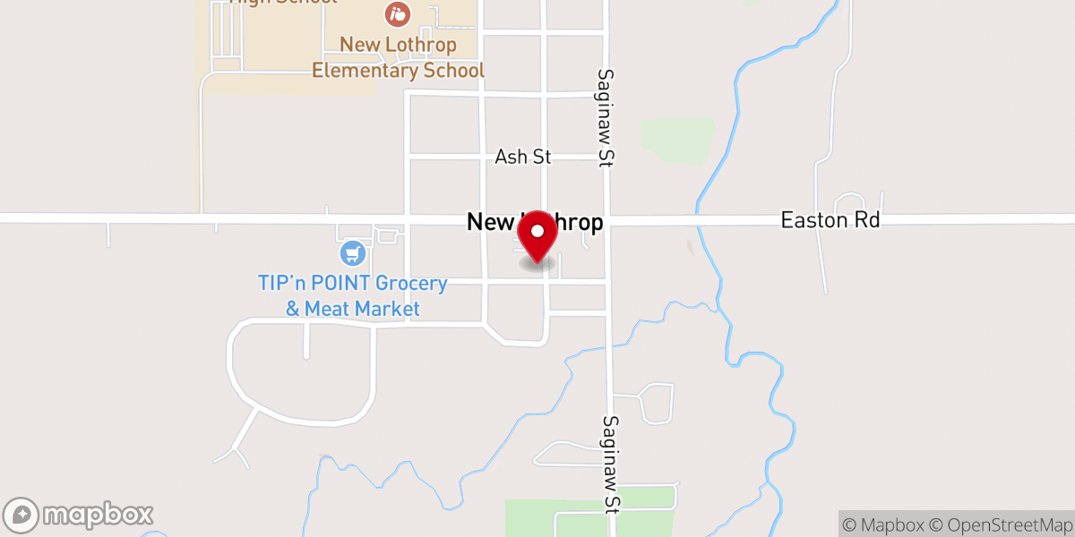 Map showing location of First United Methodist Church