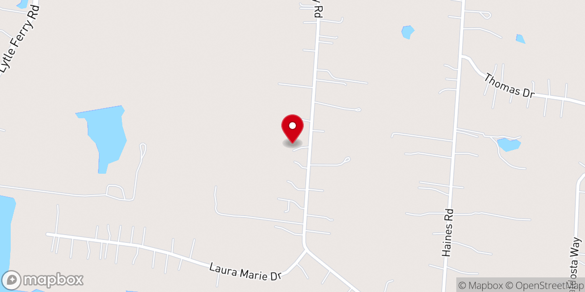 Map showing location of Emmanuel Baptist Church Inc