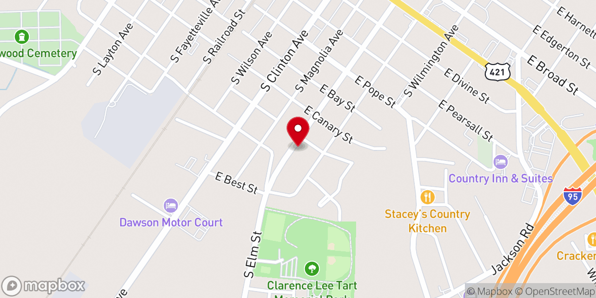 Map showing location of Iglesia Santa Muerte de luz