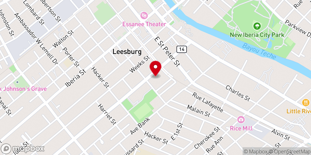 Map showing location of Lighthouse Missionary Baptist