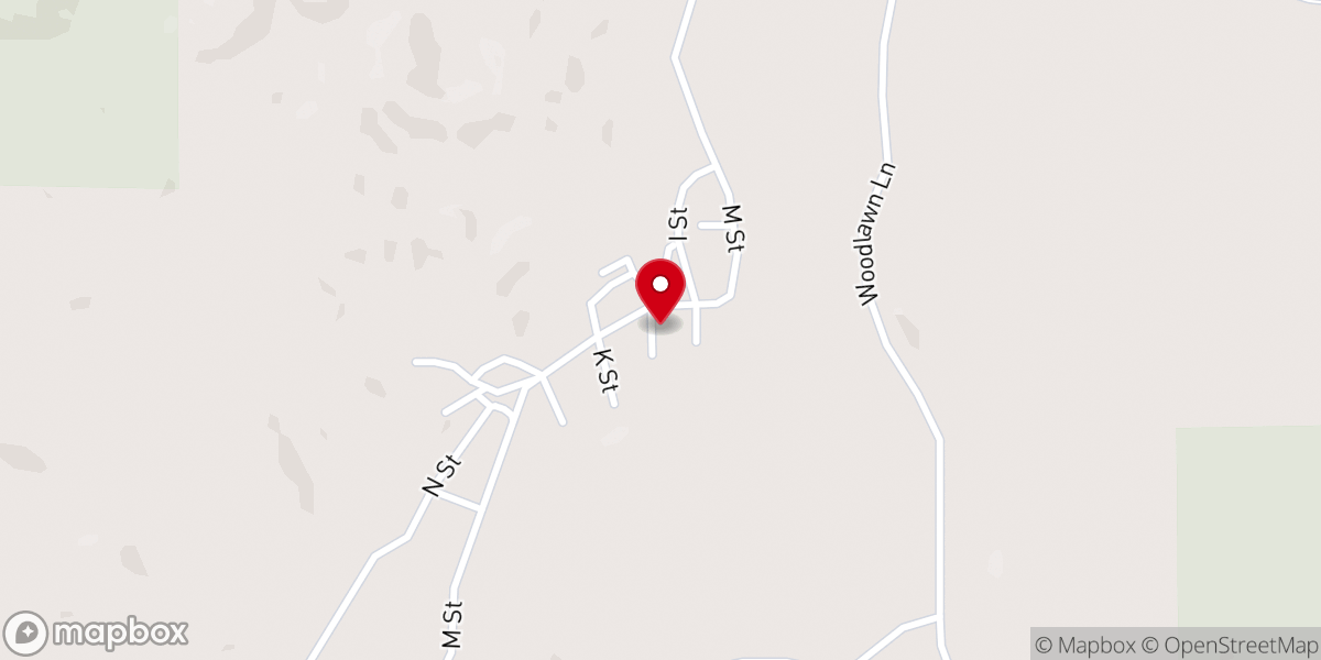 Map showing location of St Johns Church of God