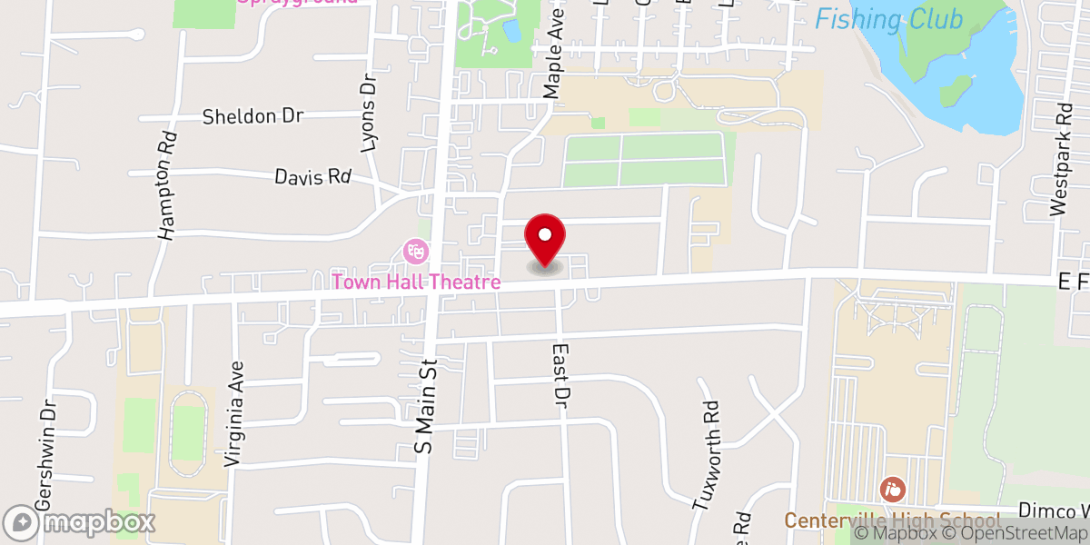 Map showing location of Restoration Church