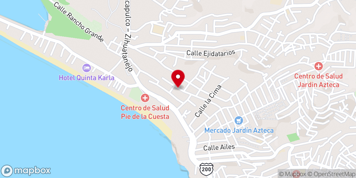 Map showing location of Iglesia Soldados De Jesucristo