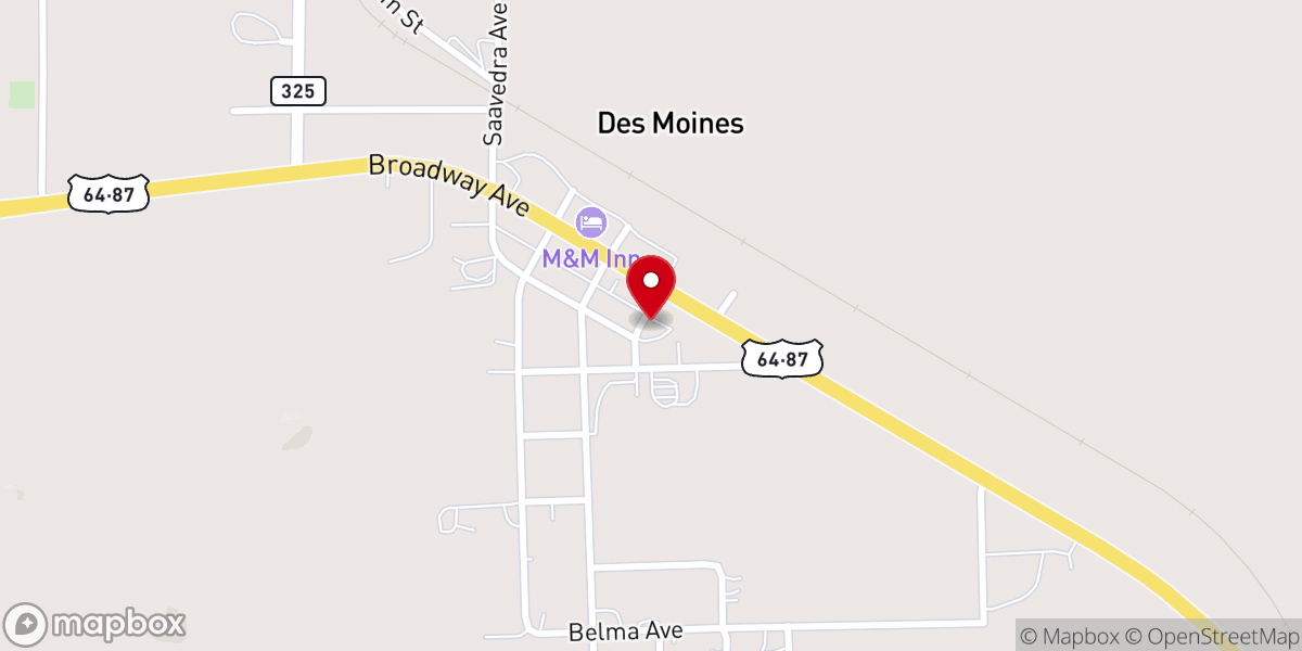 Map showing location of Grace United Methodist Church